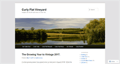 Desktop Screenshot of curlyflatvineyard.com