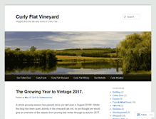 Tablet Screenshot of curlyflatvineyard.com